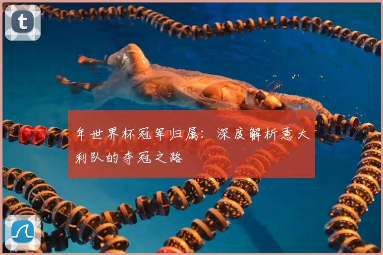 年世界杯冠军归属：深度解析意大利队的夺冠之路