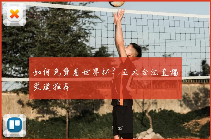 如何免费看世界杯？五大合法直播渠道推荐